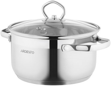 ARDESTO кастрюля AR1923SS сталь 2.3 л купить,NaN