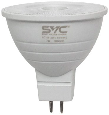 Лампочка SVC JCDR-7W-GU5.3-3000K 1 шт купить,424