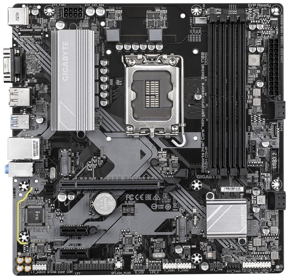 Материнская плата GIGABYTE B760M D3HP