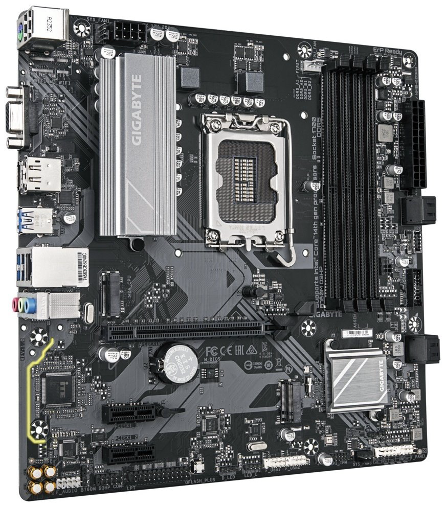 Материнская плата GIGABYTE B760M D3HP - ForteMarket Материнская плата GIGABYTE B760M D3HP купить,68556