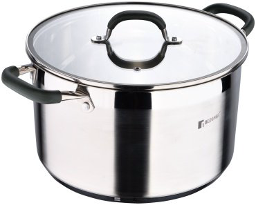 Bergner кастрюля BG-32084-MM нержавеющая сталь 9.5 л - ForteMarket Bergner кастрюля BG-32084-MM нержавеющая сталь 9.5 л купить,27190