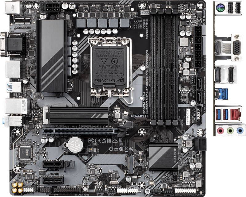 Материнская плата GIGABYTE B760M DS3H