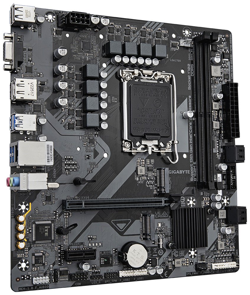 Материнская плата GIGABYTE B760M E