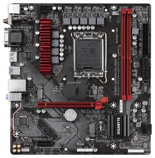 Материнская плата GIGABYTE B760M GAMING AC DDR4 купить,NaN