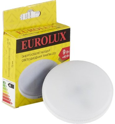 Лампочка Eurolux 76/2/75 9W GX53 1 шт купить,NaN