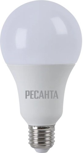 Лампочка Ресанта LL-R A80 20W E27 1 шт