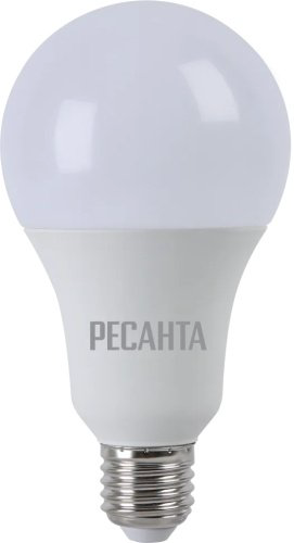 Лампочка Ресанта LL-R A80 20W E27 1 шт купить,NaN