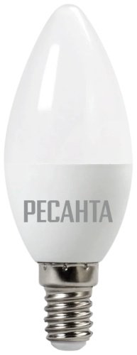 Лампочка Ресанта LL-R C37 5W E14 1 шт купить,NaN