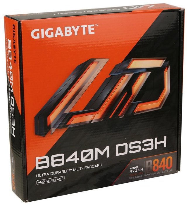 Материнская плата GIGABYTE B840M DS3H купить,82390