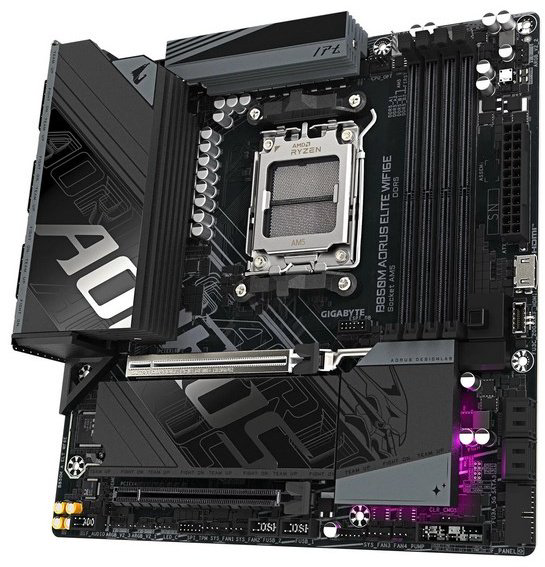 Материнская плата GIGABYTE B850M Aorus Elite WiFi6E