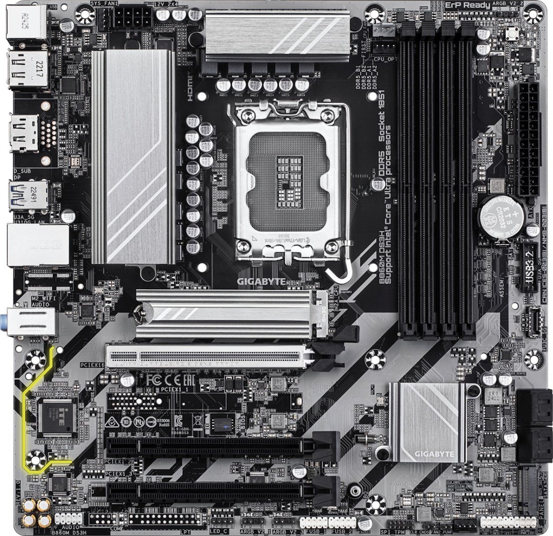 Материнская плата GIGABYTE B860M DS3H
