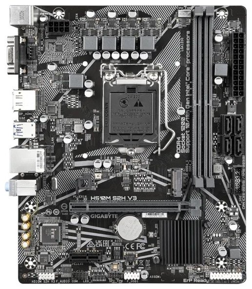 Материнская плата GIGABYTE H510M S2H V3 купить,NaN