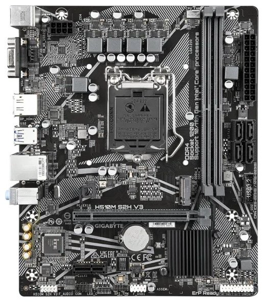 Материнская плата GIGABYTE H510M S2H V3 купить,NaN