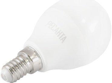 Лампочка Ресанта LL-R G45 7W 230 4K E14 7W E14 1 шт купить,470