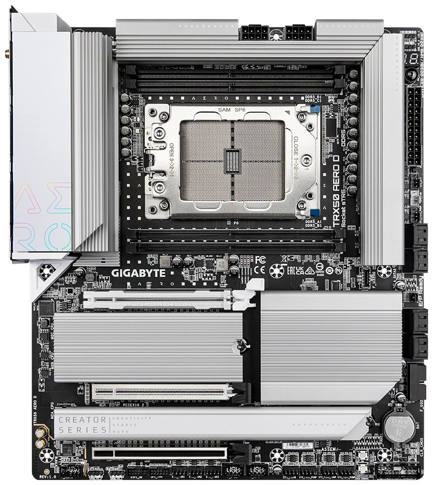 Материнская плата GIGABYTE TRX50 AERO D купить,NaN