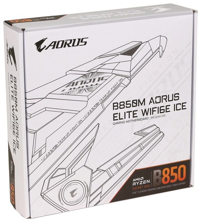 Материнская плата GIGABYTE B850M Aorus Elite WiFi6E ICE купить,NaN