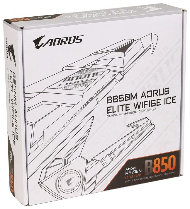 Материнская плата GIGABYTE B850M Aorus Elite WiFi6E ICE купить,NaN