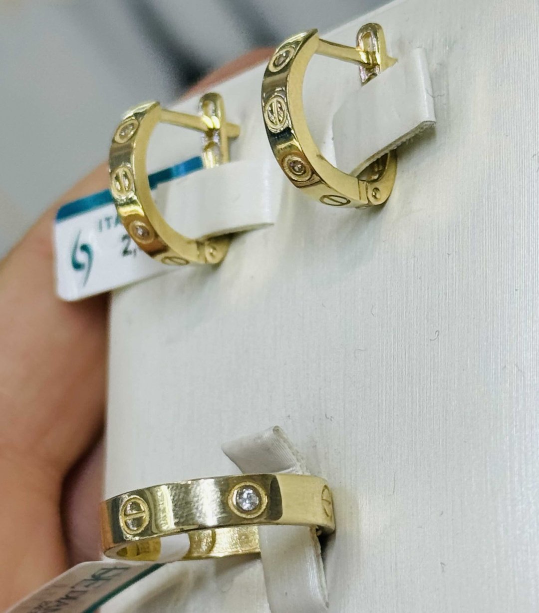 Exclusive Gold Aij427 вес 5.16 г золото, цирконий