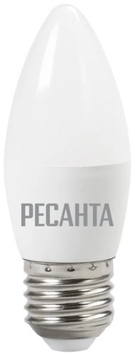 Лампочка Ресанта LL-R C37 6W 230 4K E27 6W E27 1 шт