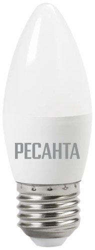 Лампочка Ресанта LL-R C37 6W 230 4K E27 6W E27 1 шт купить,NaN