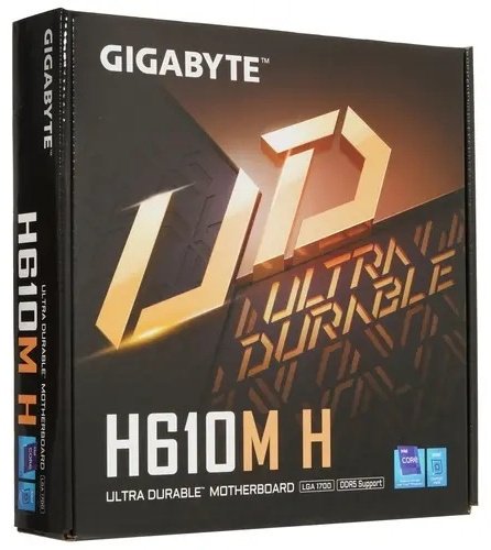 Материнская плата GIGABYTE H610M H