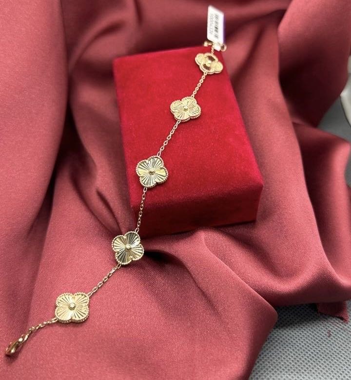 Браслет Exclusive Gold Aij412 длина 19 см, вес 8.28 г золото, плетение якорное купить,662400