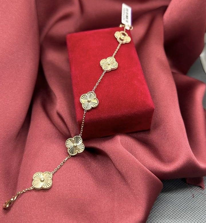Браслет Exclusive Gold Aij412 длина 19 см, вес 8.28 г золото, плетение якорное купить,662400