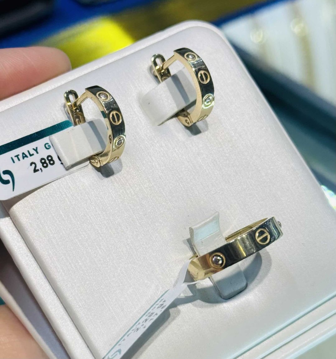 Exclusive Gold Aij427 вес 5.16 г золото, цирконий