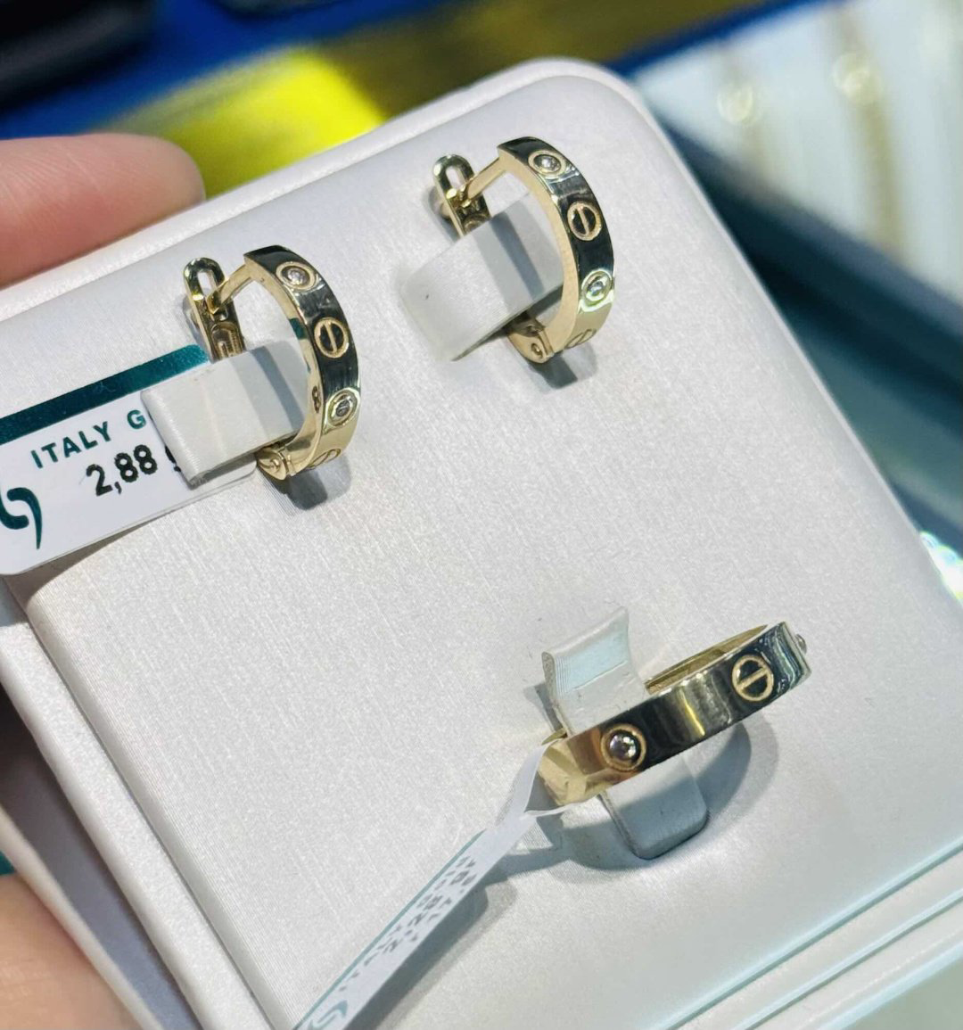 Exclusive Gold Aij427 вес 5.16 г золото, цирконий купить,383450