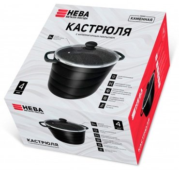 НМП кастрюля 186640 алюминий 4 купить,NaN