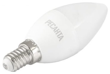 Лампочка Ресанта LL-R-C37-6W-230-4K-E14 1 шт купить,0