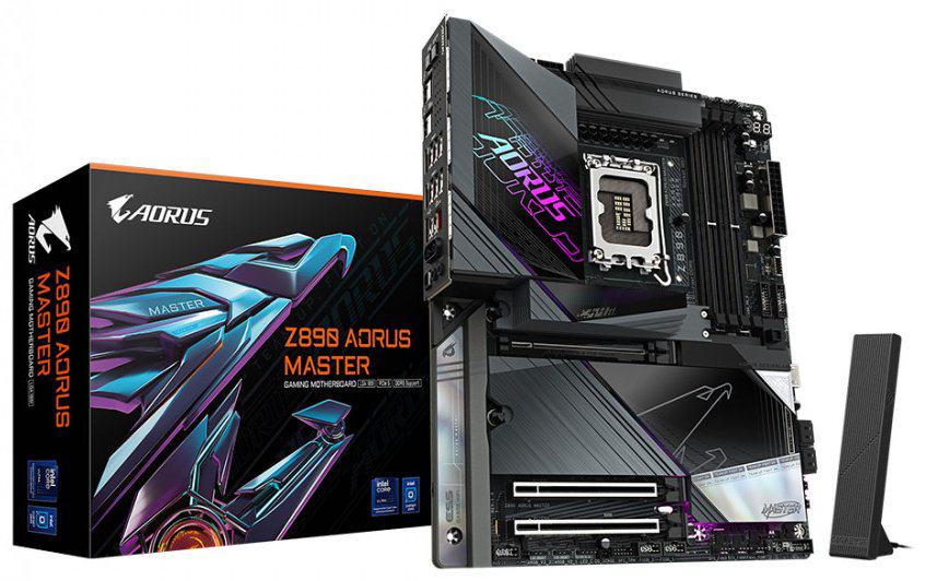 Материнская плата GIGABYTE Z890 AORUS MASTER купить,NaN