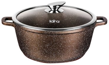 LARA кастрюля Rio Choco LR02-206 алюминий 6.1 л