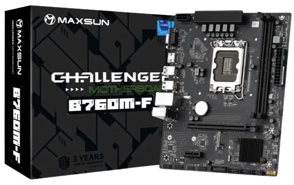 Материнская плата MAXSUN Challenger B760M-F