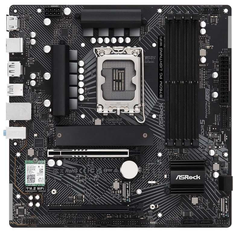 Материнская плата ASRock B760M PG Lighting WiFi купить,NaN
