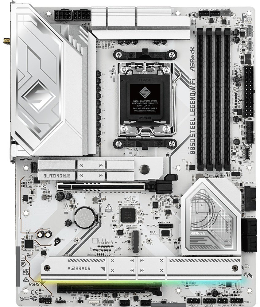 Материнская плата ASRock B850 STEEL LEGEND WIFI DDR5