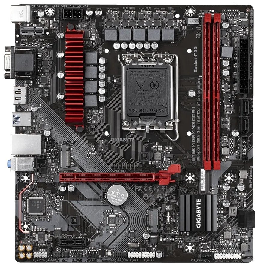 Материнская плата GIGABYTE B760M Gaming DDR4