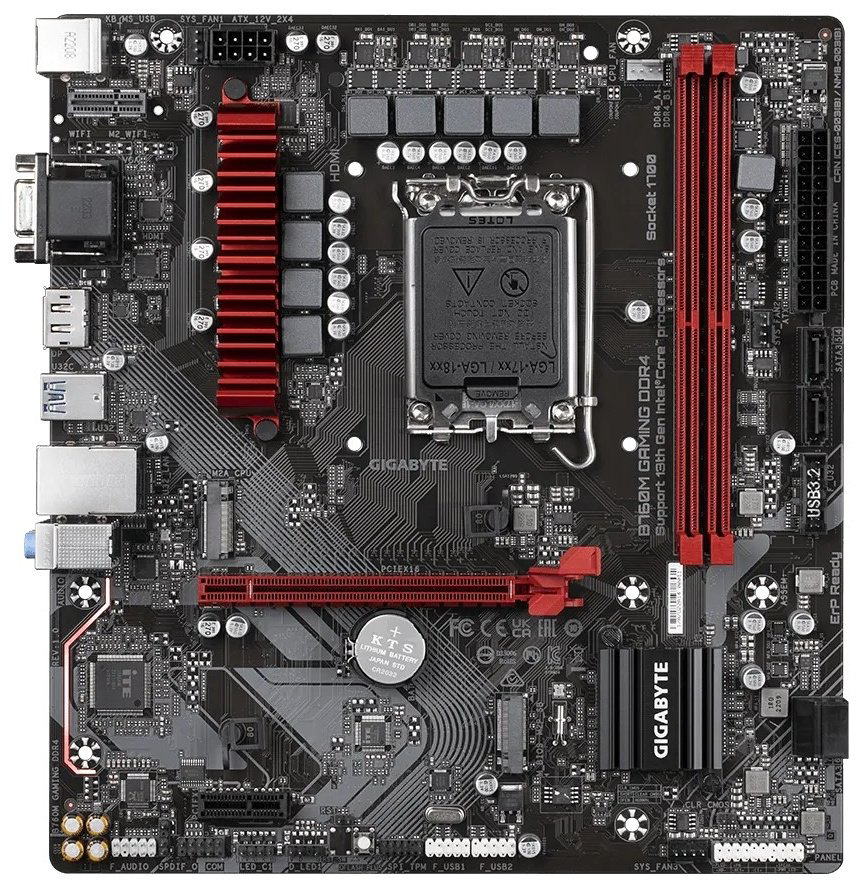 Материнская плата GIGABYTE B760M Gaming DDR4