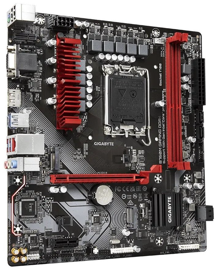 Материнская плата GIGABYTE B760M Gaming DDR4 купить,51377