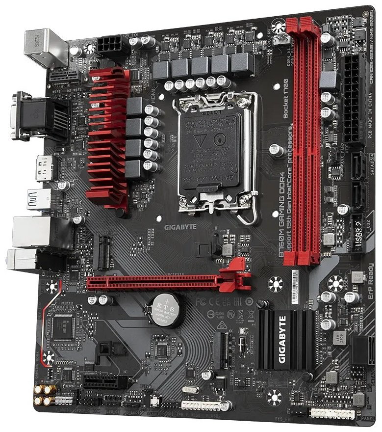 Материнская плата GIGABYTE B760M Gaming DDR4 купить,51377