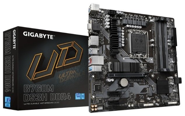 Материнская плата GIGABYTE B760M DS3H DDR4