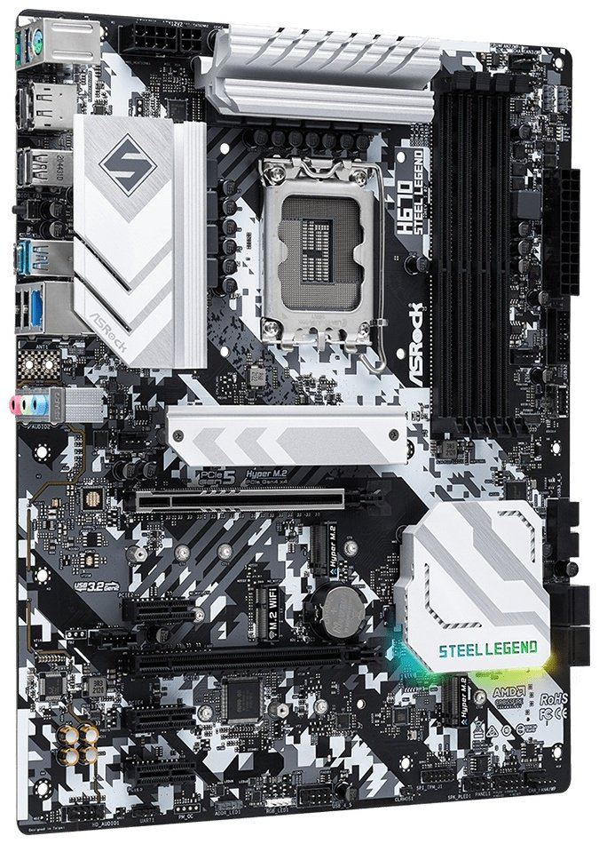 Материнская плата ASRock H670 Steel Legend купить,NaN