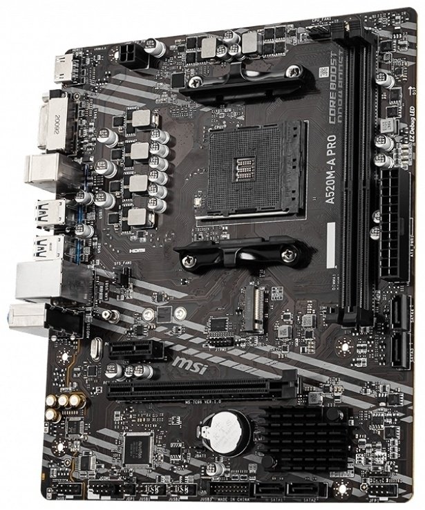 Материнская плата MSI A520M-A PRO