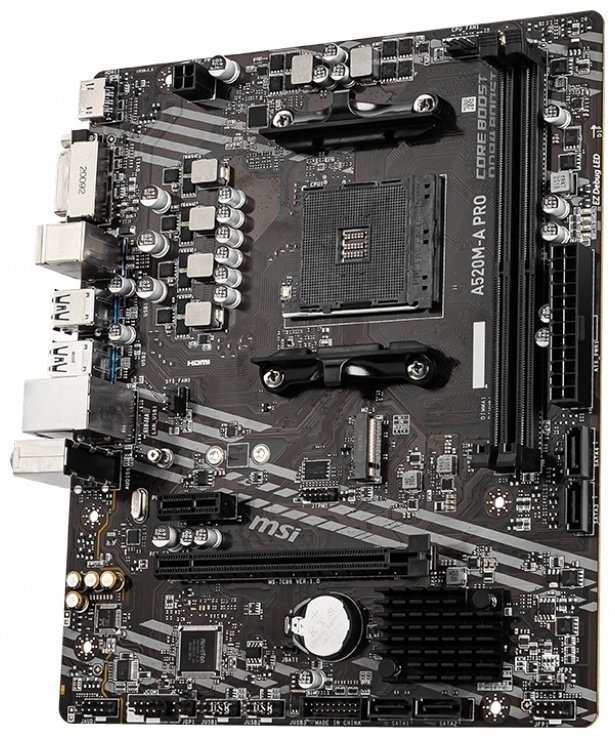 Материнская плата MSI A520M-A PRO купить,32400