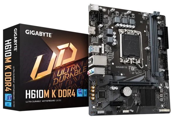 Материнская плата GIGABYTE H610M K DDR4