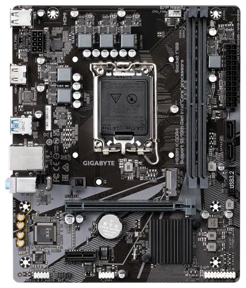 Материнская плата GIGABYTE H610M K DDR4 купить,30990