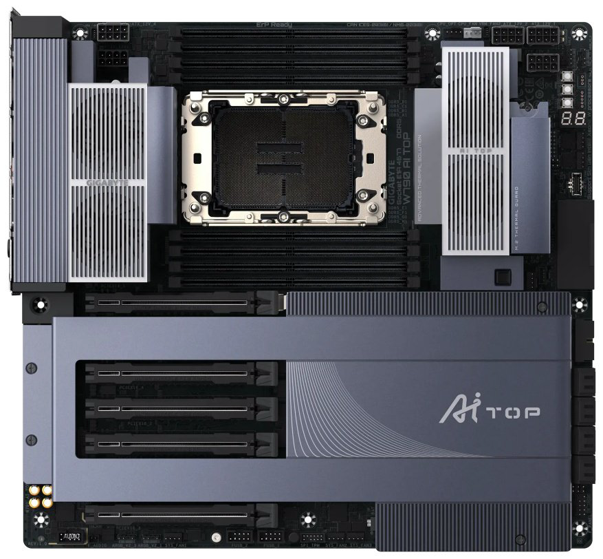 Материнская плата GIGABYTE W790 AI TOP купить,NaN