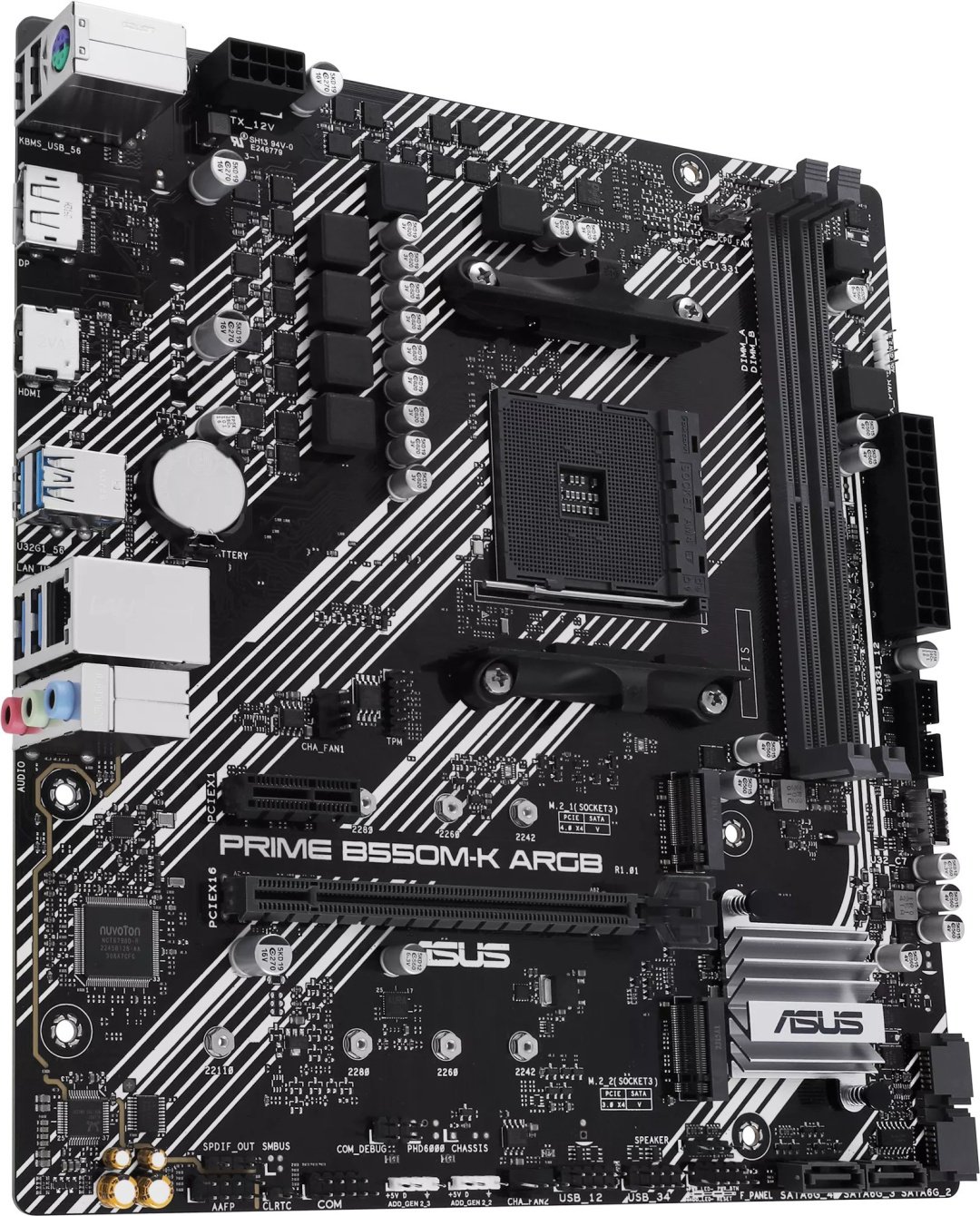 Материнская плата ASUS PRIME B550M-K ARGB
