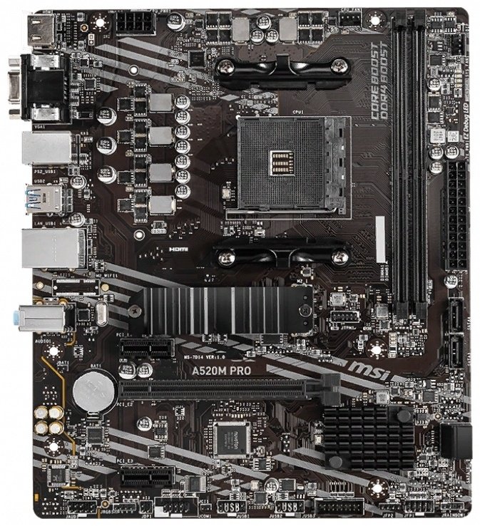Материнская плата MSI A520M PRO