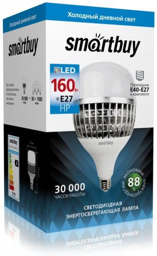 Лампочка Smartbuy SBL-HP-160-65K-E27 160W E27 1 шт купить,NaN